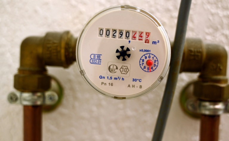 Đồng hồ nước hiển thị cộng dồn