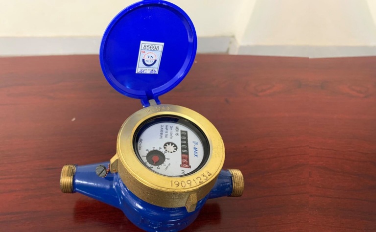 Đồng hồ nước phòng trọ pmax