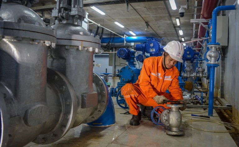 Thi công nhà máy thủy điện Đồng Nai 4