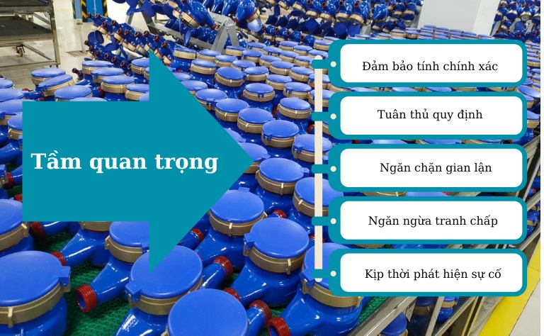 Lợi ích của kiểm định đồng hồ nước
