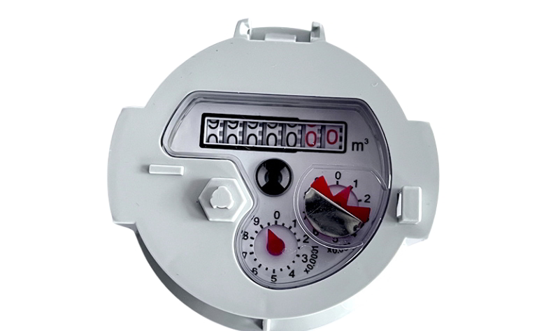 Mặt hiển thị đồng hồ đo nước dạng cơ