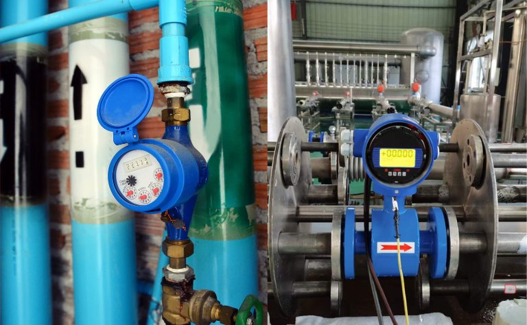 Nên chọn đồng hồ nước dạng cơ hay điện tử