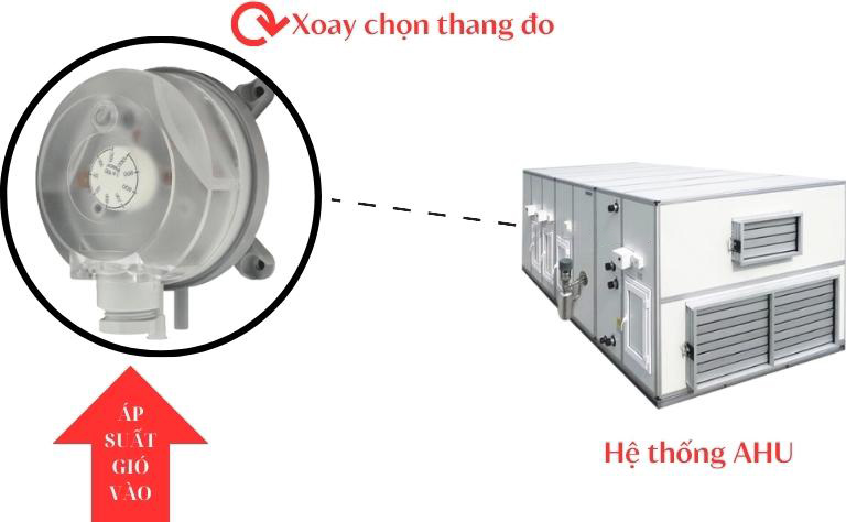 Cách hoạt động công tắc áp suất gió