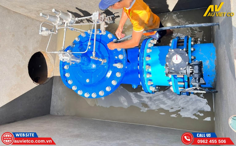 Ứng dụng van giảm áp Trung Quốc trong hệ thống đường ống xả