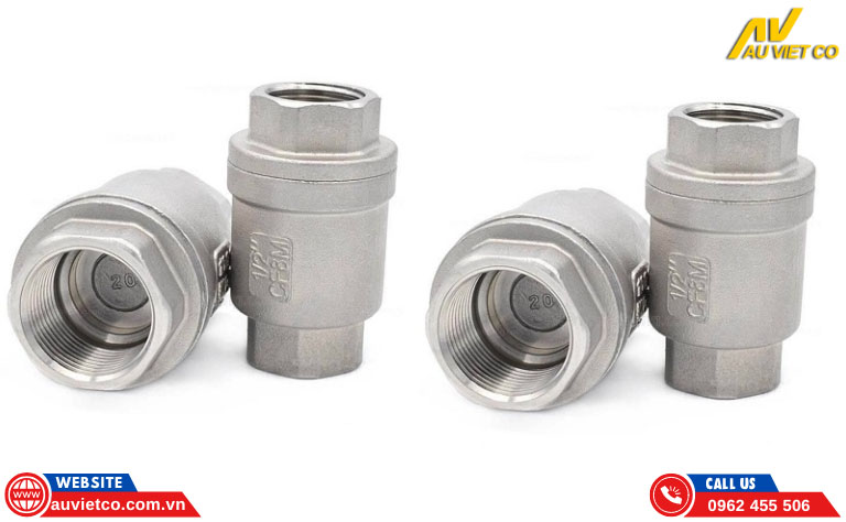 Van 1 chiều lò xo inox Trung Quốc - Hàng sẵn kho số lượng lớn