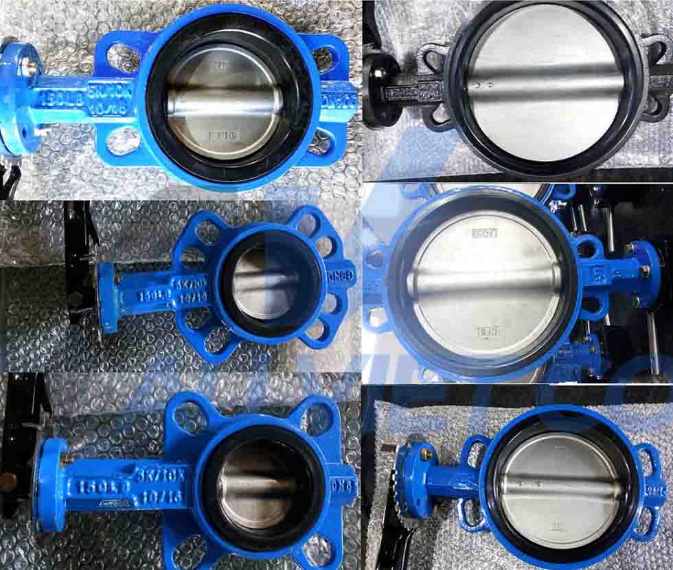 Một số hình ảnh van bướm tay gạt Trung Quốc