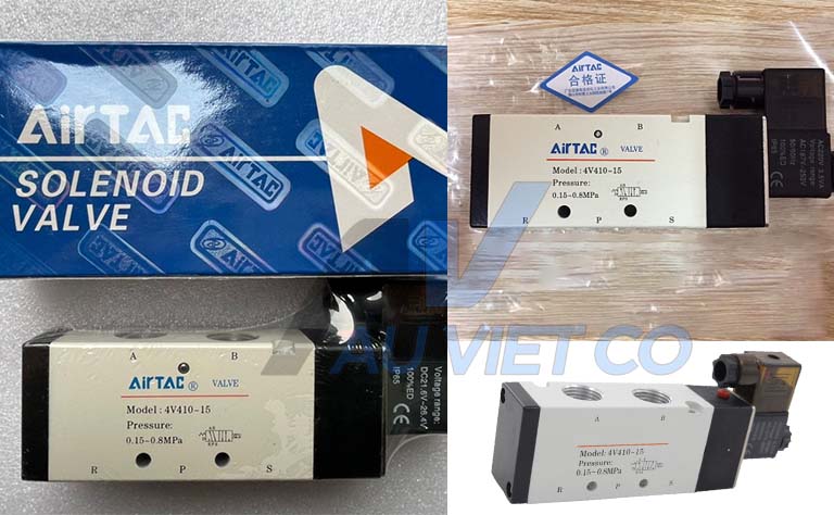 Một số lưu ý khí lắp đặt van 4V410-15