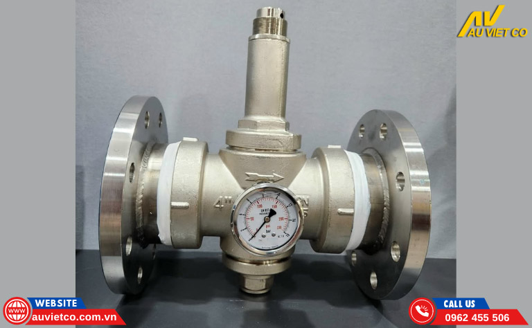 Van giảm áp Trung Quốc - Thiết kế ren nối bích rất linh hoạt