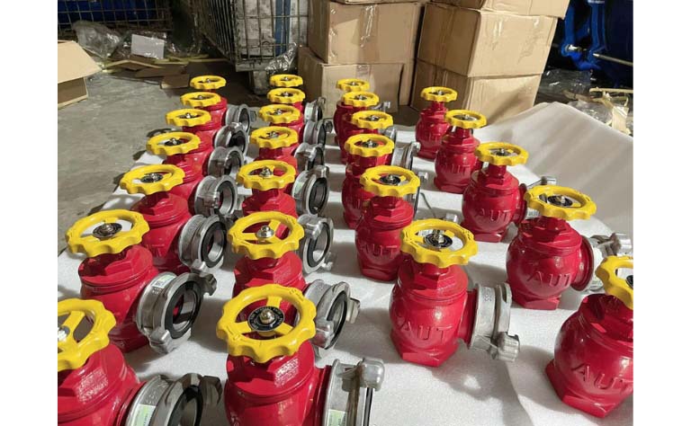 Cung cấp van góc PCCC AUT cho dự án Sông Hồng Diamond City