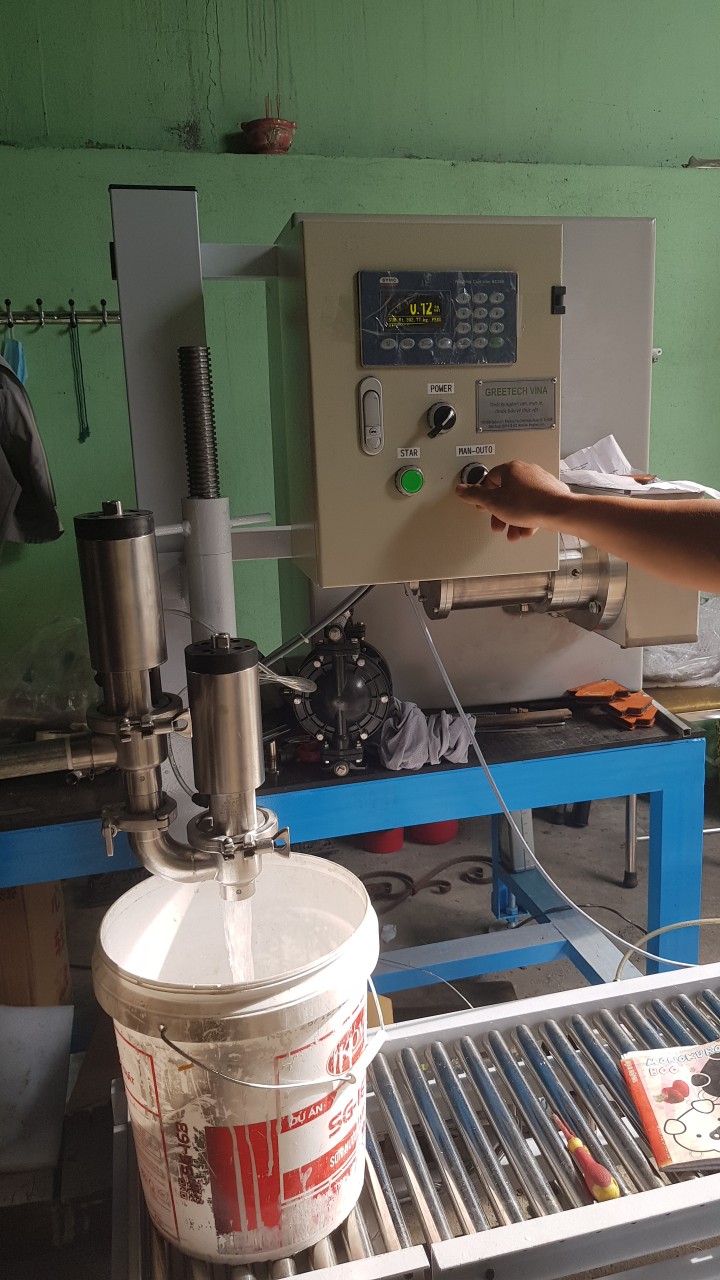 Máy rót sơn 30 kg