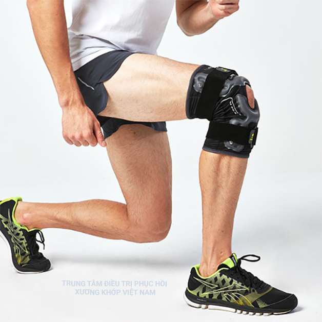 1 loại đai khớp gối giảm áp thường gặp