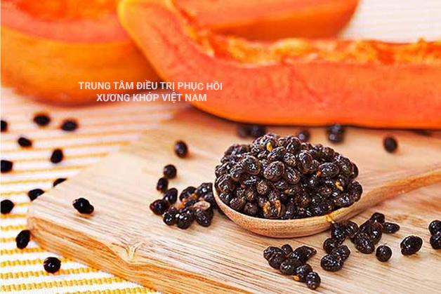 Chữa gai xương  bằng hạt đu đủ