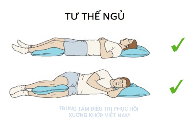 Giữ tư thế nằm ngủ đúng cách