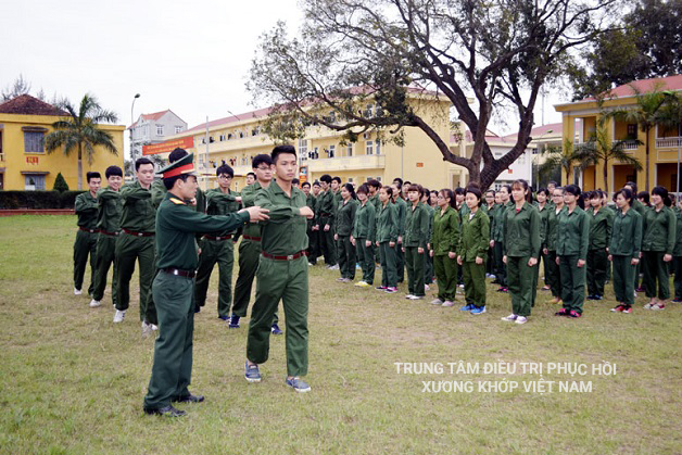Hình ảnh luyện tập của các chiến sĩ Bộ Đội