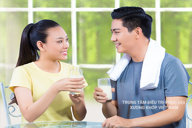 Sữa chứa một lượng canxi dồi dào