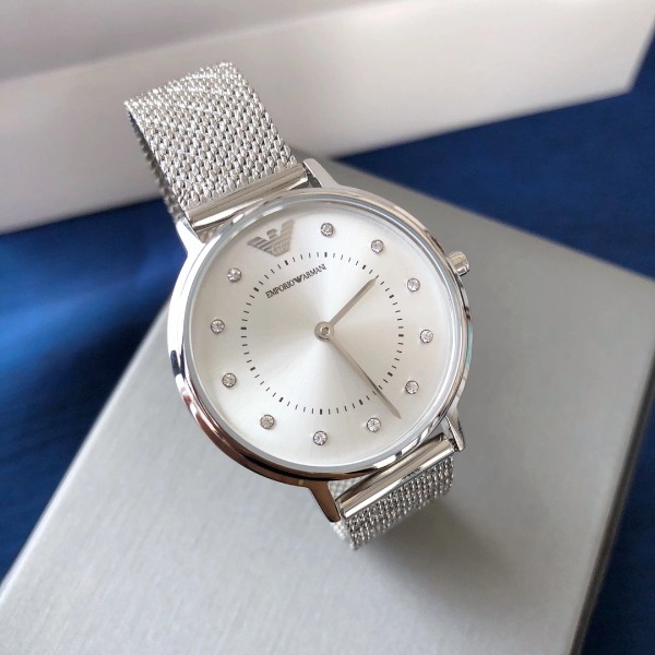 dong-ho-nu-emporio-armani-mat-trang-day-thep-luoi-mesh-ar11128-chinh-hang-armanishop-vn