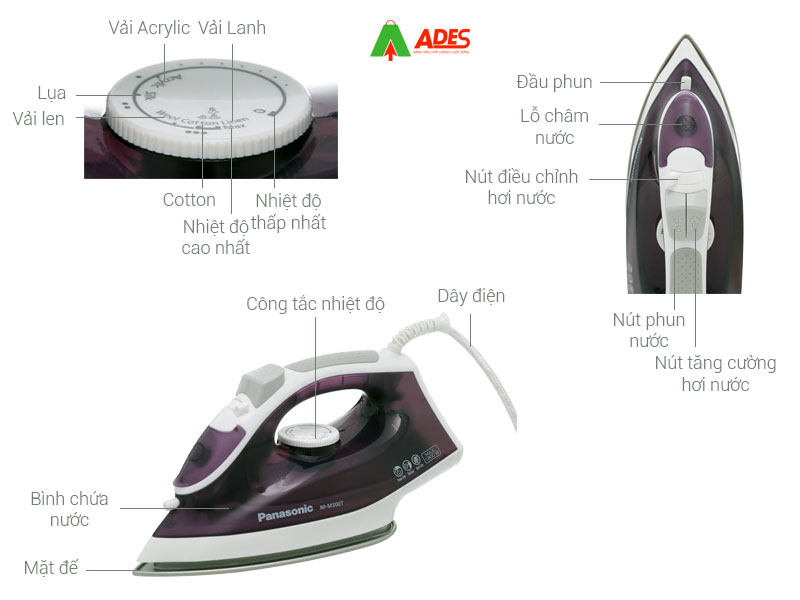 Ban la hoi nuoc Panasonic NI-U400CPRA