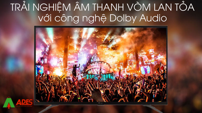 am thanh ro rang, chan thuc bang cong nghe Dolby Audio