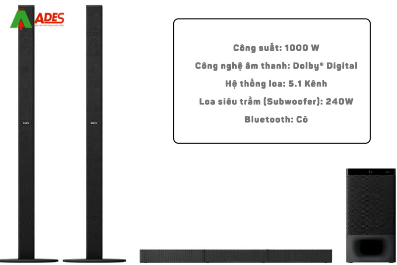 Dan am thanh Sony 5.1 HT - S700RF