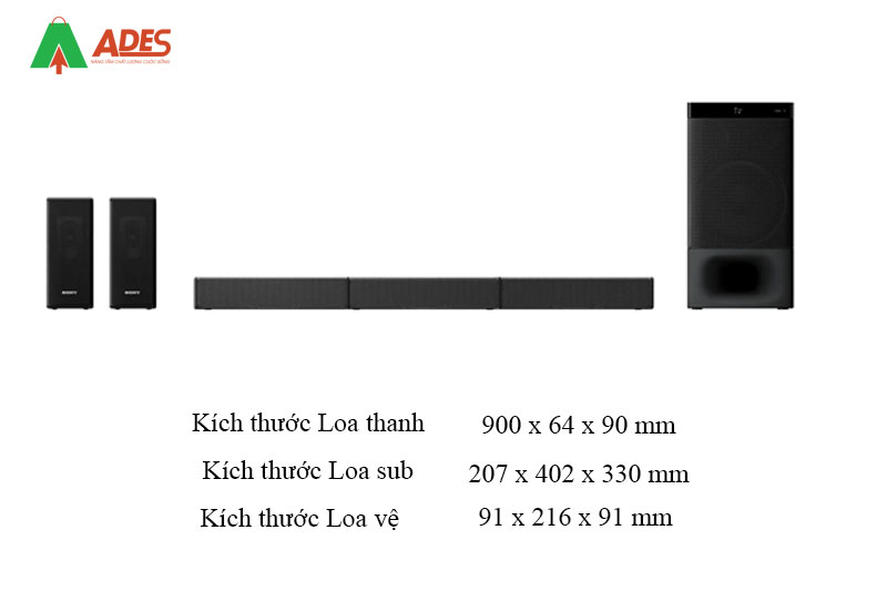Dàn âm thanh sound bar Sony 5.1 HT-S500RF