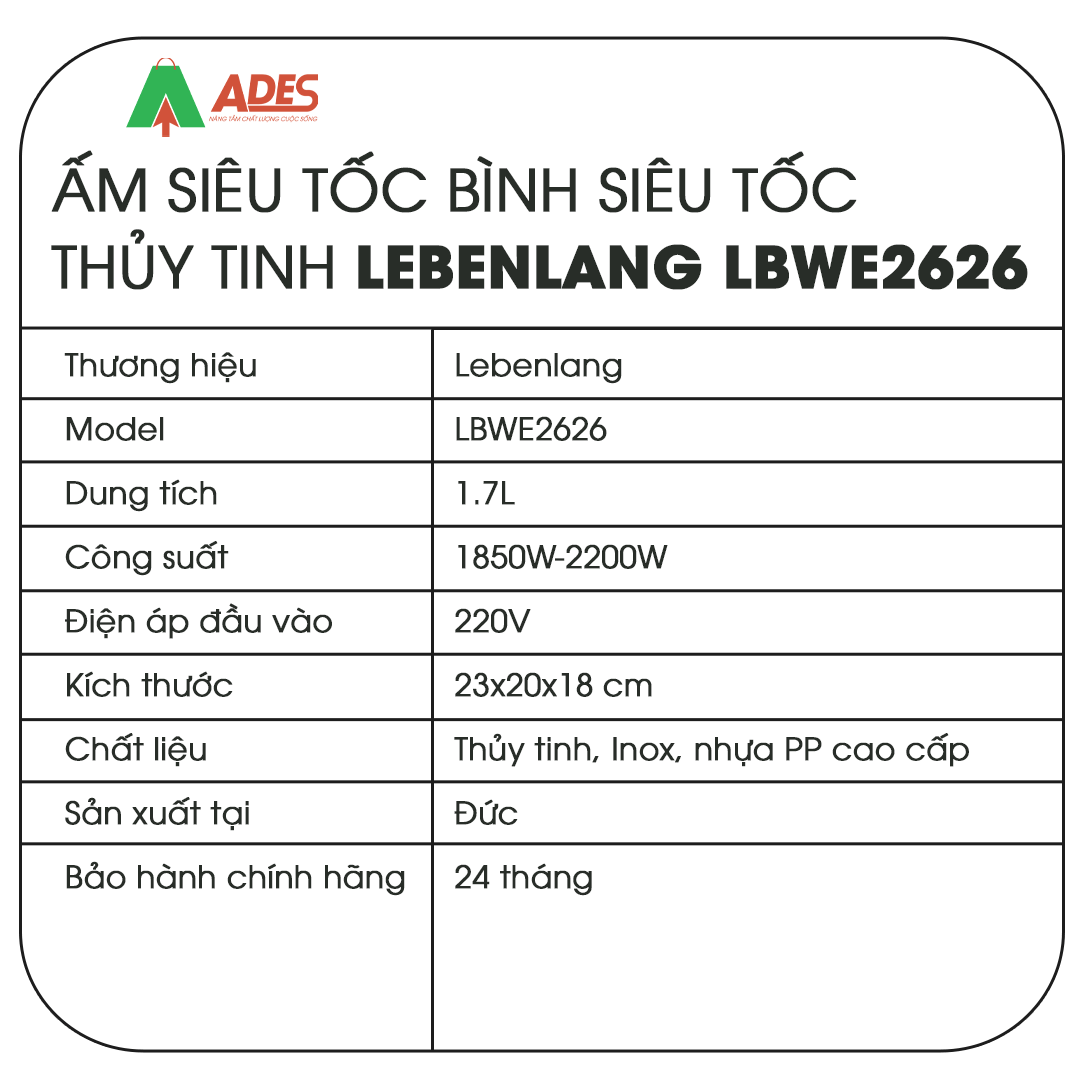 am sieu toc Lebenlang LBWE2626