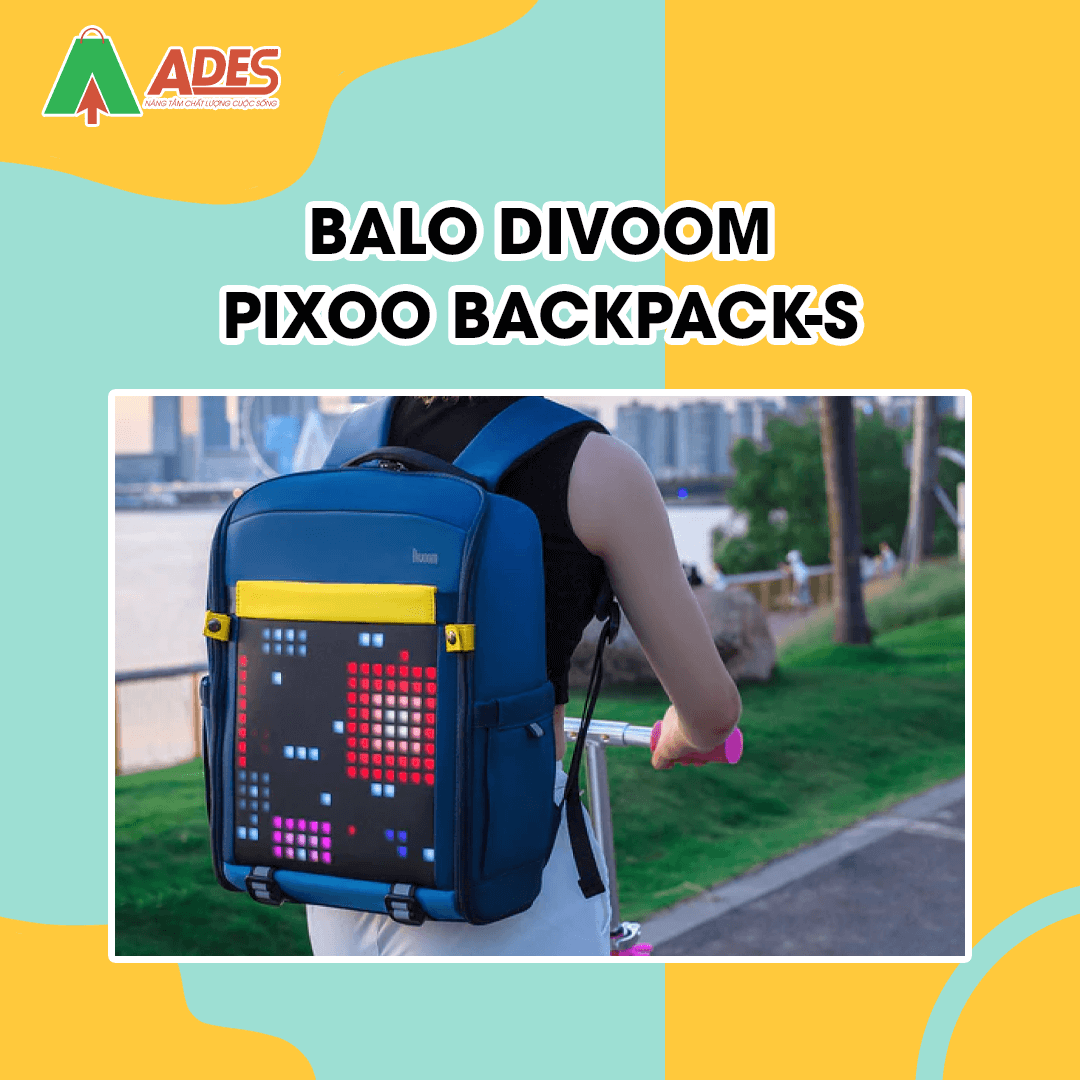 Balo Divoom Pixoo Backpack-S