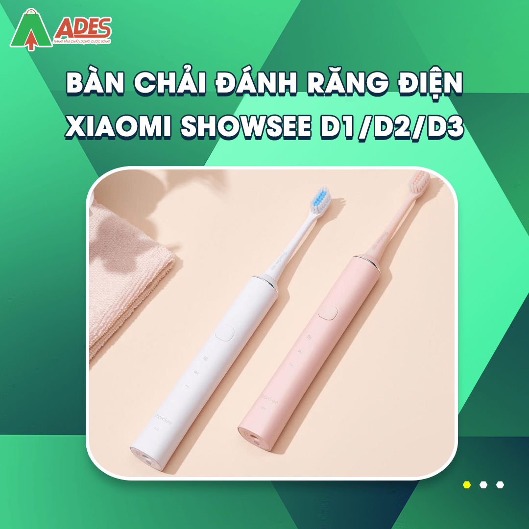 Bàn chải đánh răng điện Xiaomi Showsee D1/D2/D3