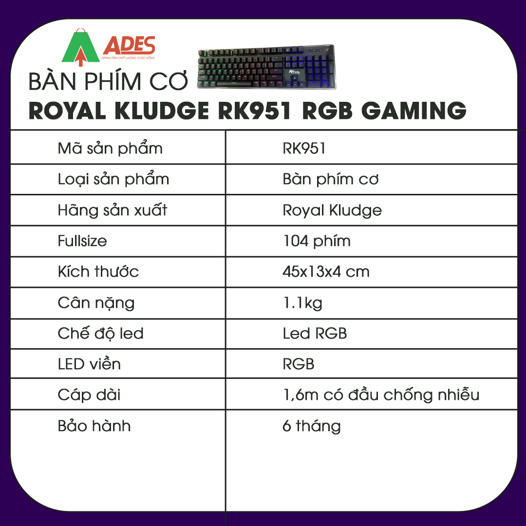 Royal Kludge RK951