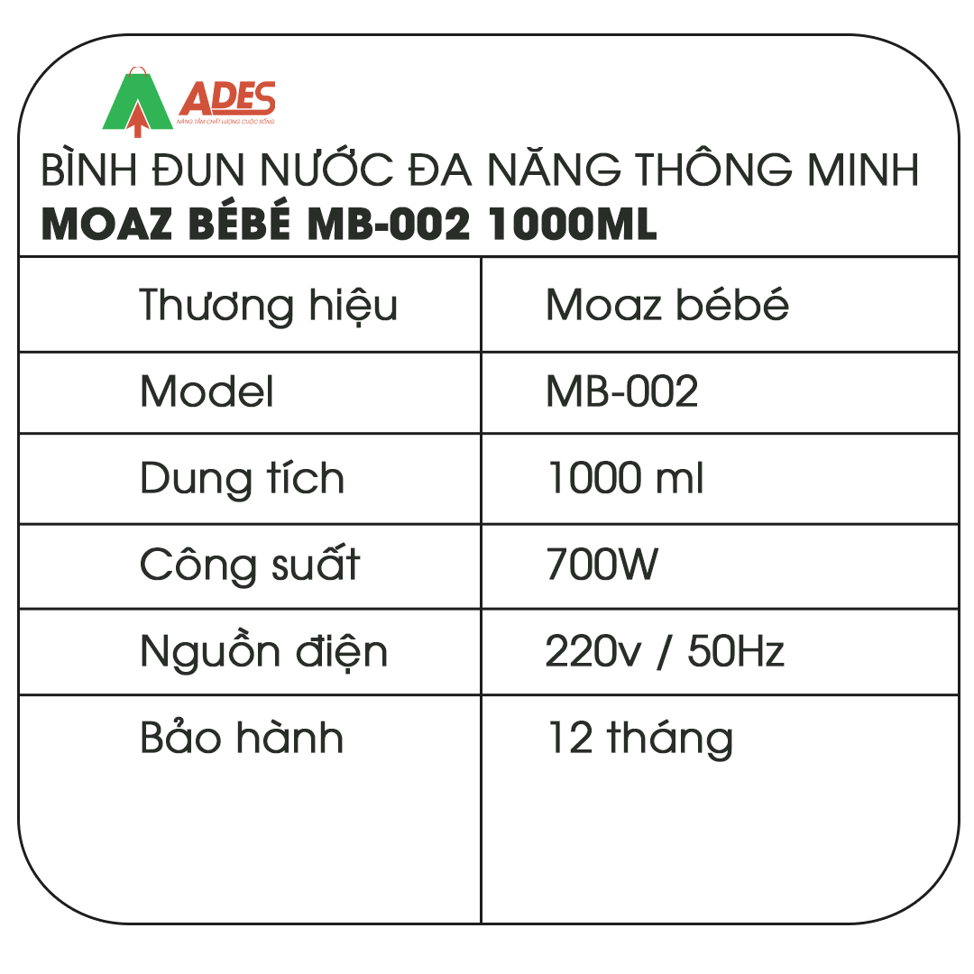 Binh nuoc Moaz Bebe MB-002
