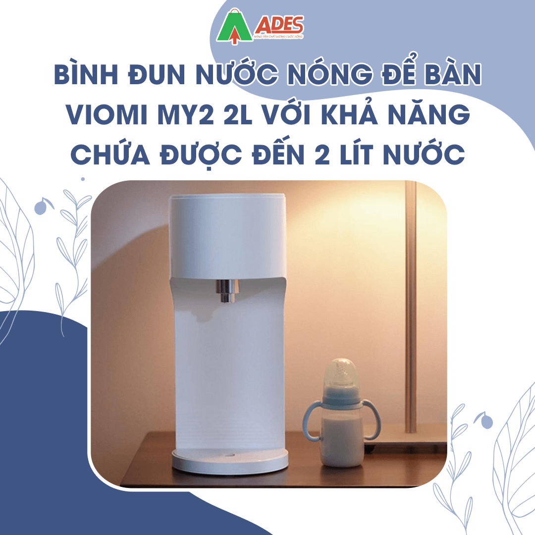 Bình Đun Nước Nóng Để Bàn Xiaomi Viomi MY2 2L