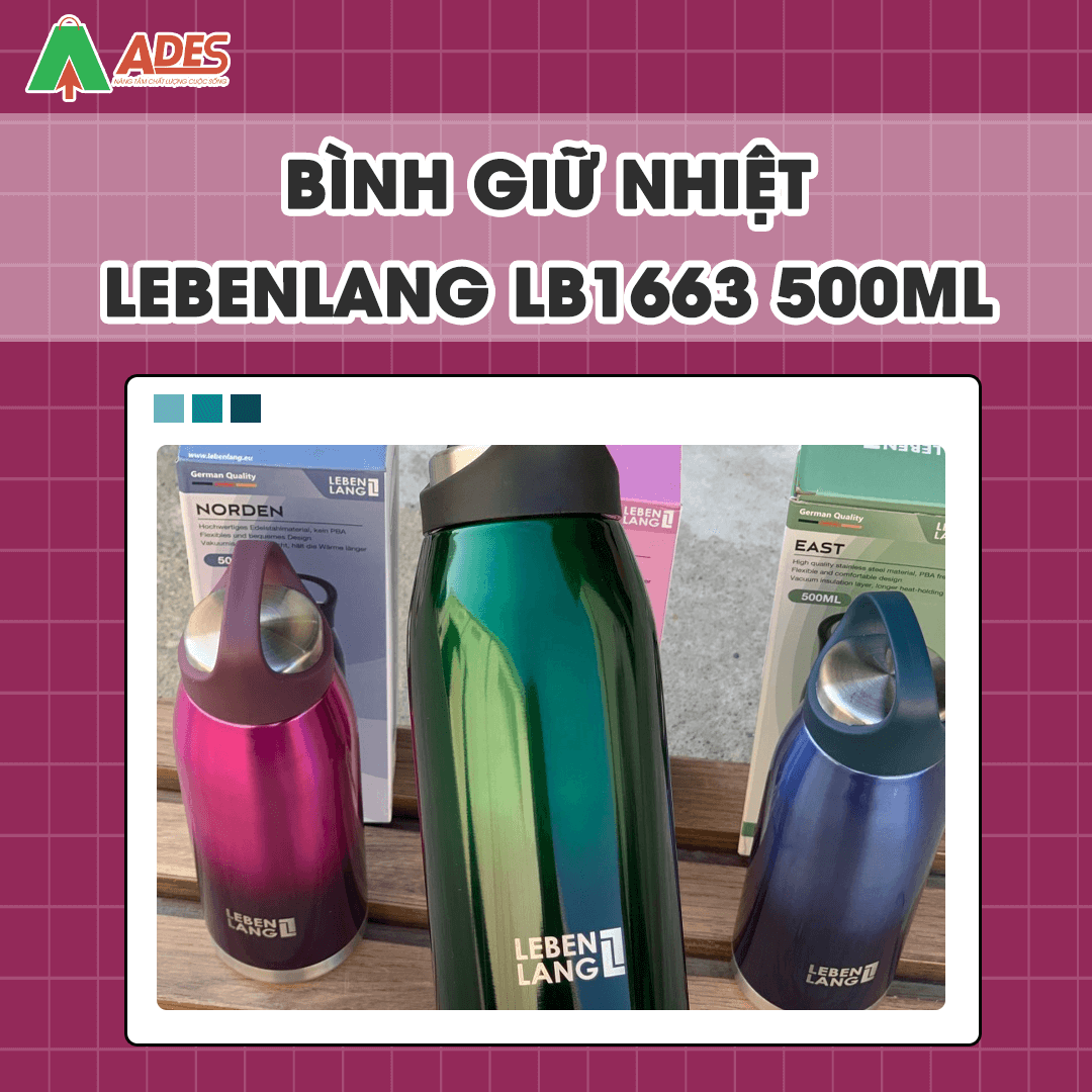 Binh giu nhiet LEBENLANG LB1663