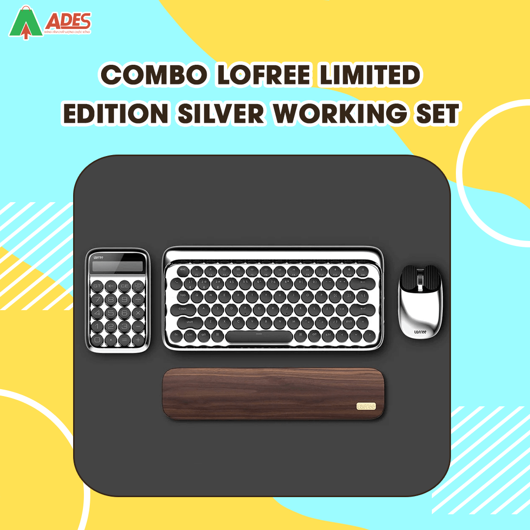 Combo Lofree Limited Edition Silver Working Set