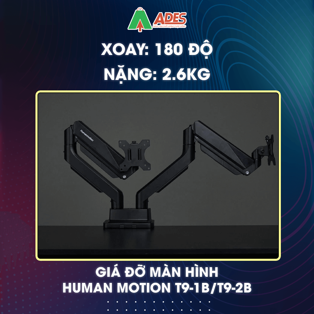 Human Motion T9 xoay 180 do, can nang