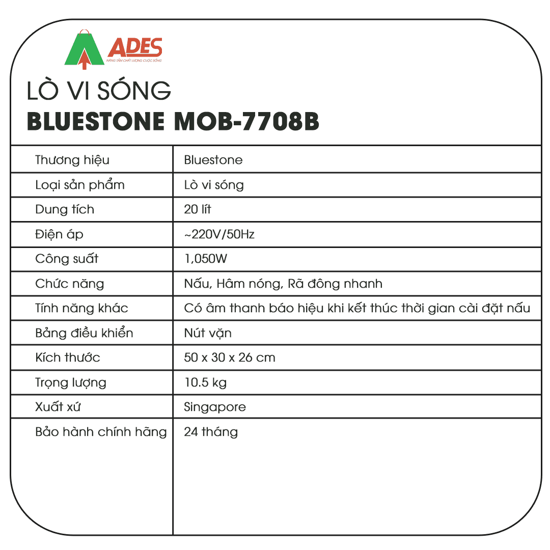 lo vi song Bluestone MOB-7708B