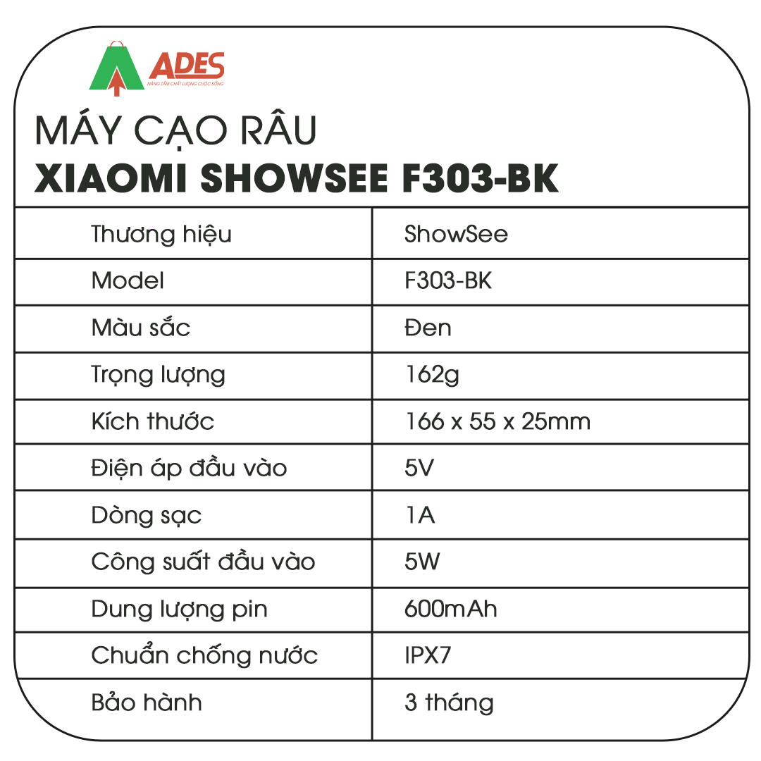 Xiaomi Showsee F303-BK