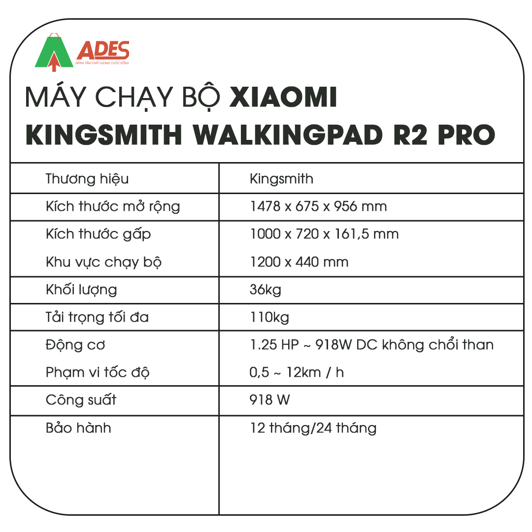 Xiaomi Kingsmith R2 Pro
