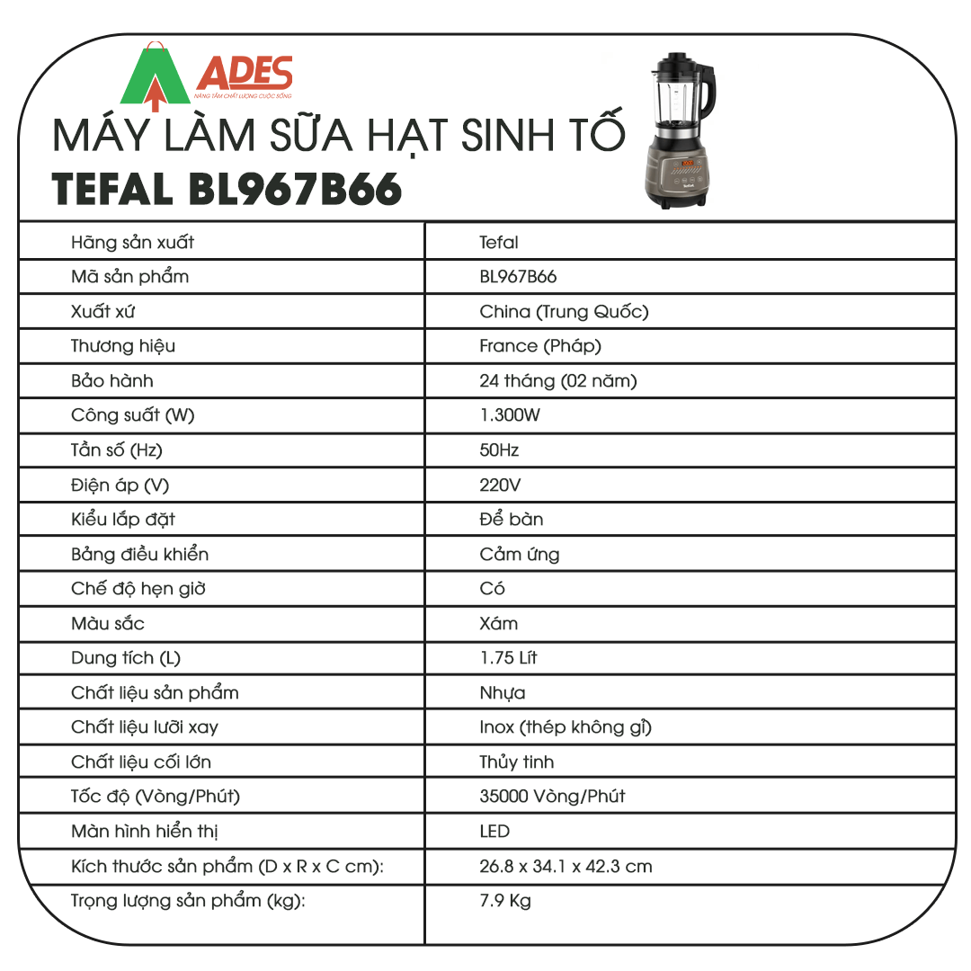 Tefal BL967B66