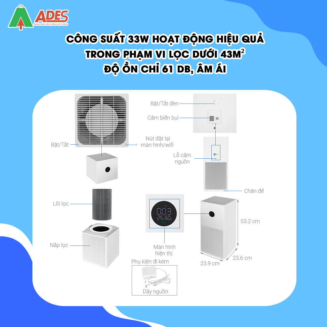 Xiaomi Smart Air Purifier 4 Lite