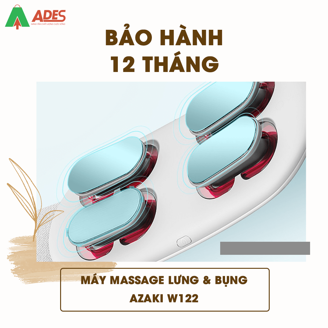  Azaki W122 bao hanh 12 thang