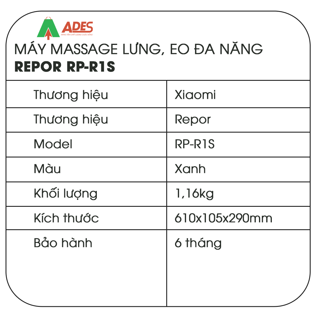 May massage Repor RP-R1S