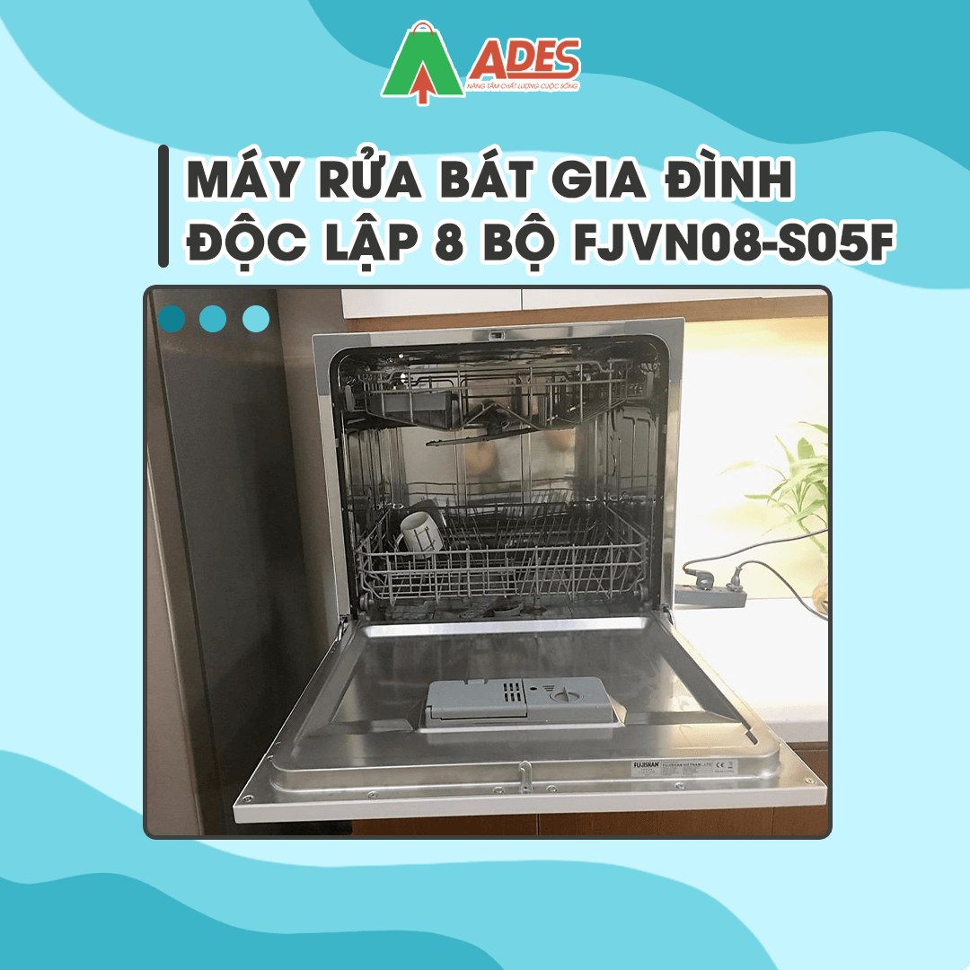 Máy rửa bát gia đình độc lập 8 bộ FJVN08-S05F