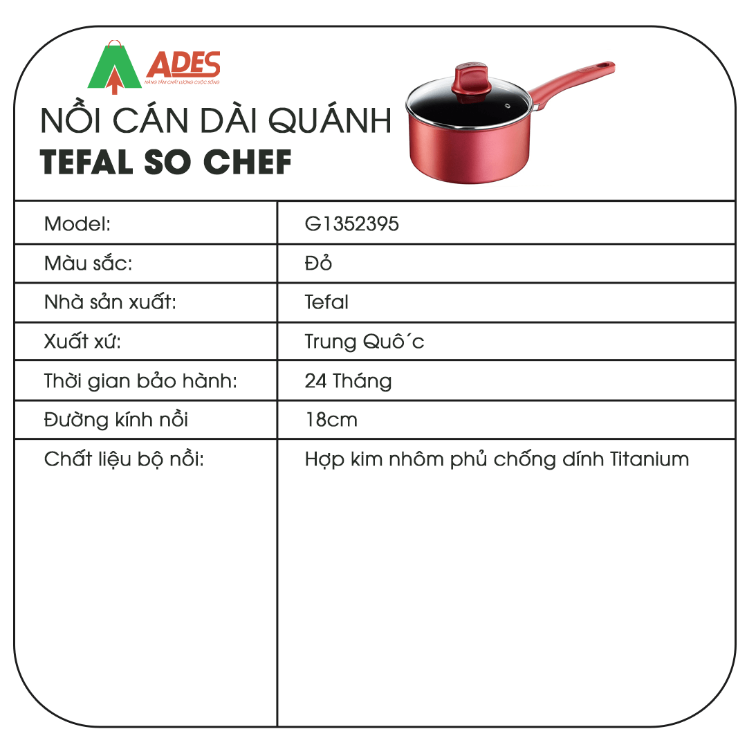 Tefal So Chef thong so