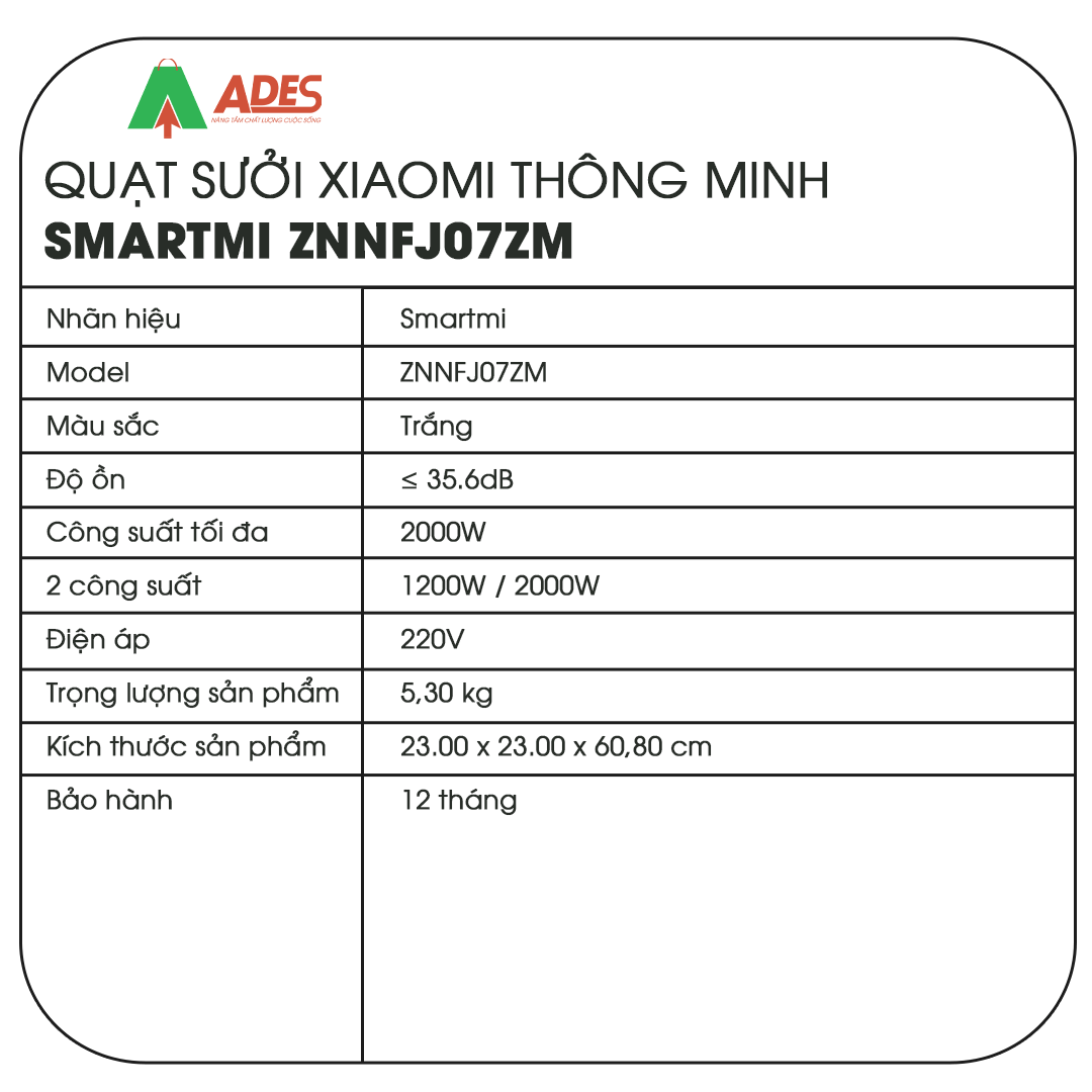 Xiaomi 1S Smartmi DNQZNB05ZM