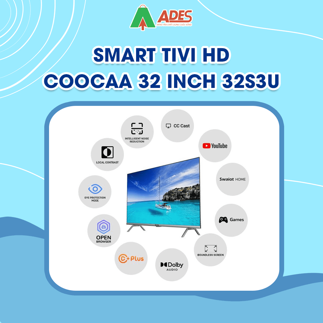 Smart TV Coocaa 32 Inch 32S3U