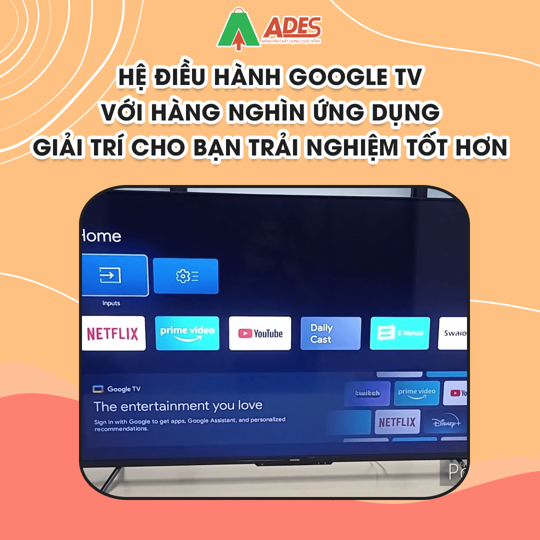 Smart TV Coocaa 4k 55Y72 55 inch