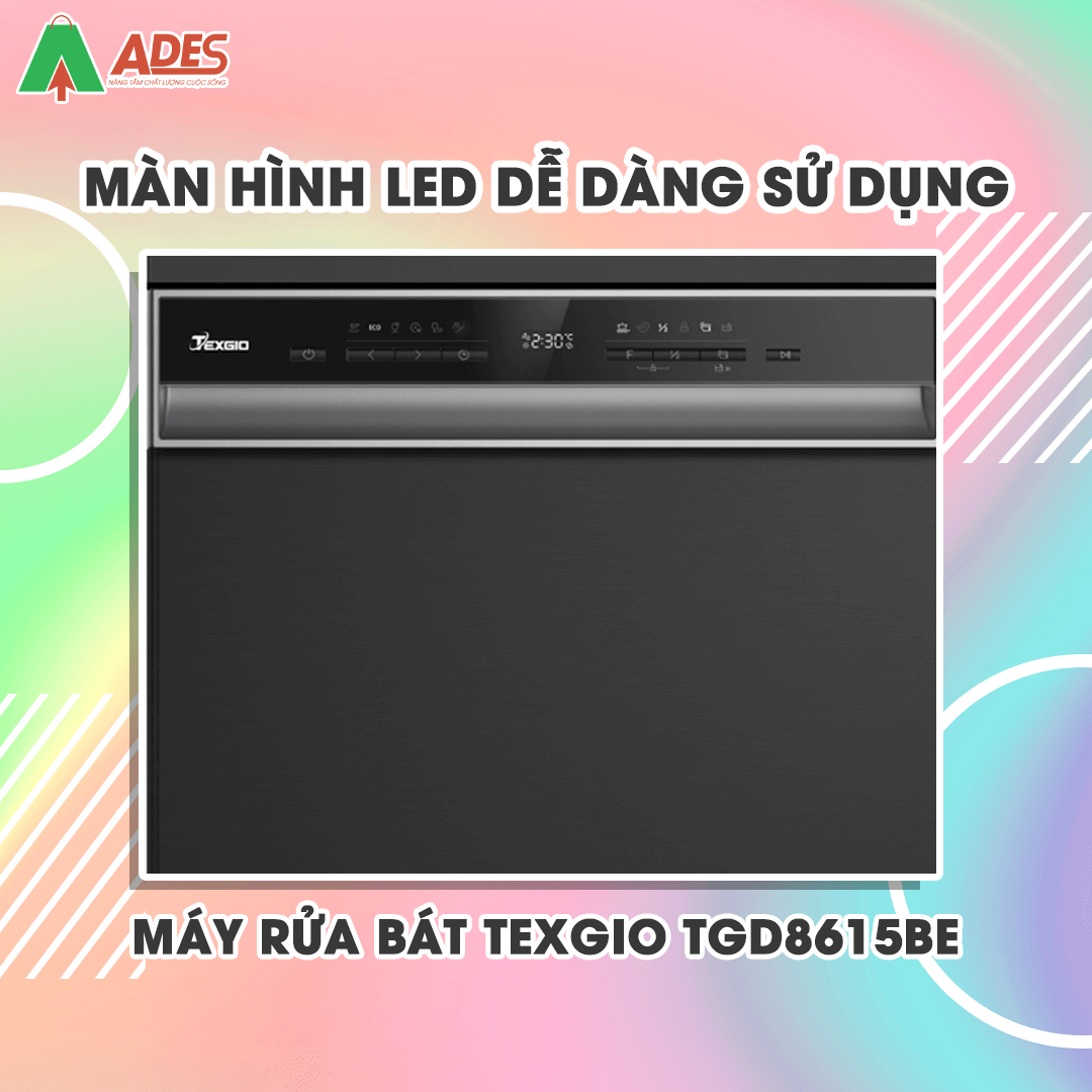 Texgio TGD8615BE man hinh LED hien dai