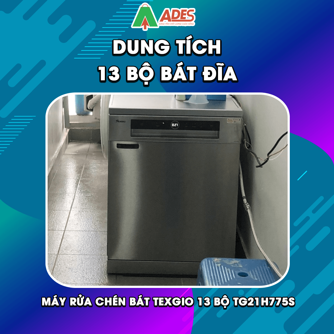 Texgio TG21H775S dung tich 13 bo bat dia