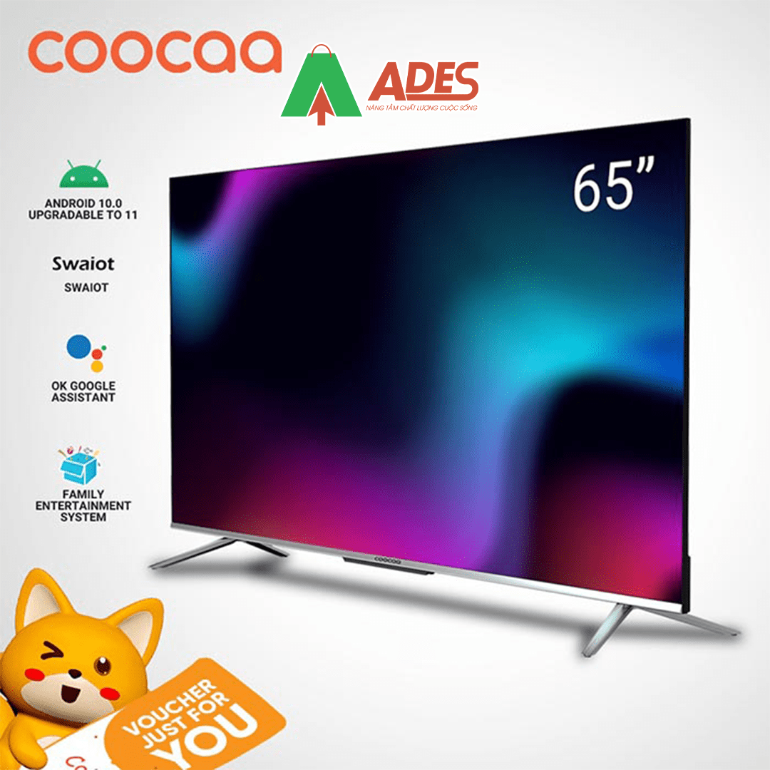 Smart Tivi Coocaa HD 55 inch Wifi 65S6G Pro Max