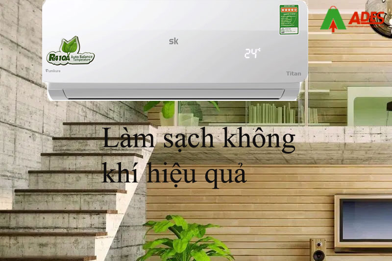 Lam sach khong khi hieu qua