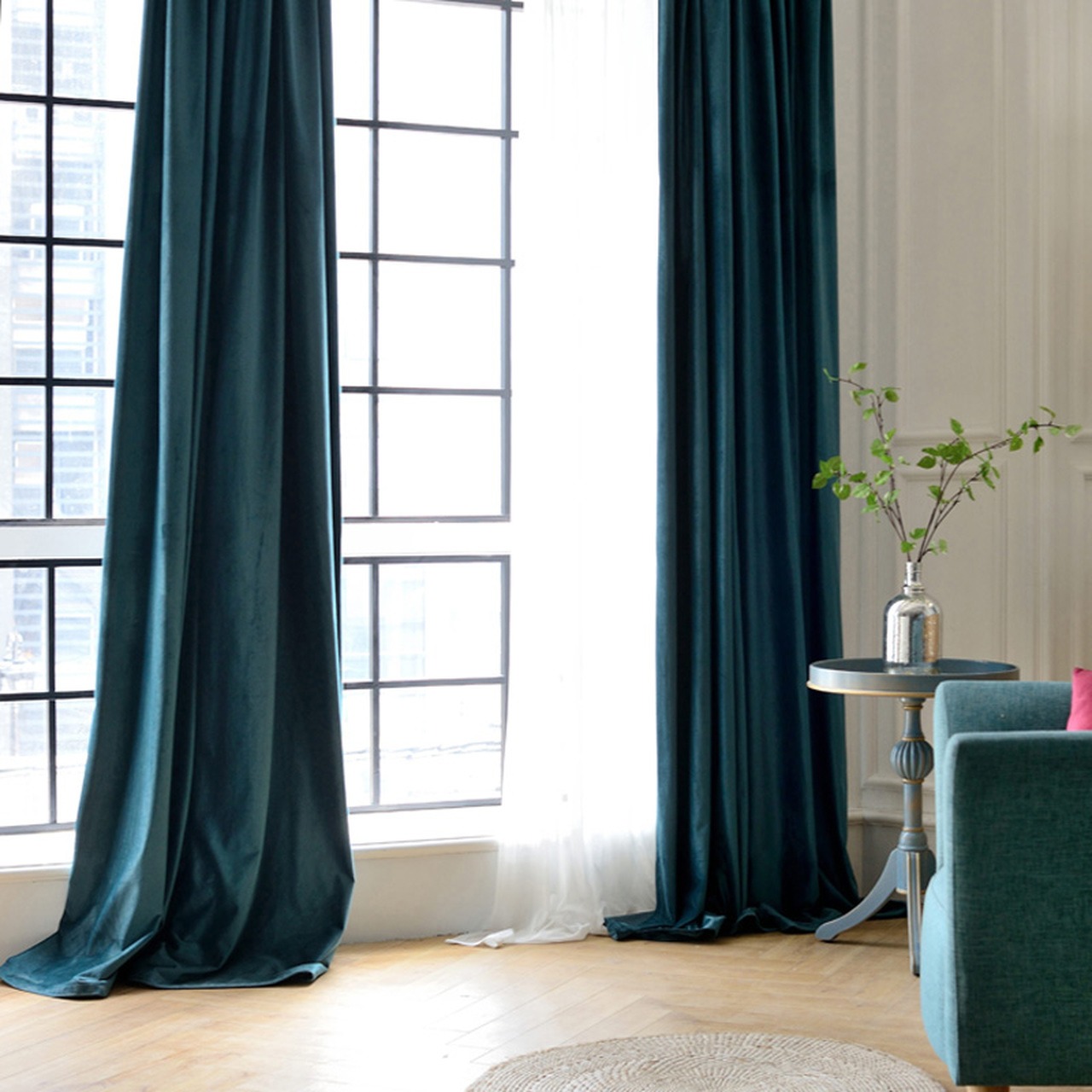 Rèm nhung sang trọng